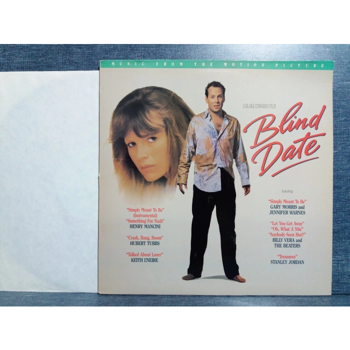 BLIND DATE BRUCE WILLIS KIM BASINGER FILM MUSIC LP