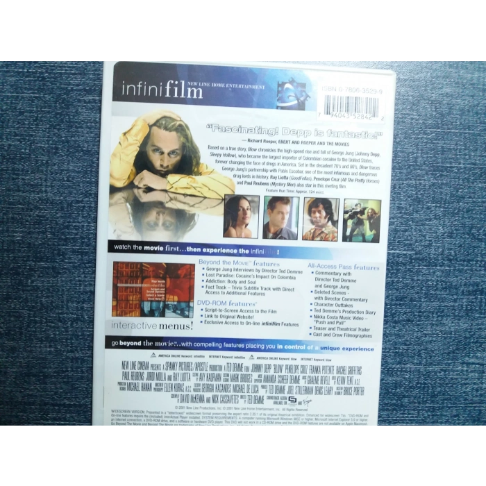 BLOW JOHNNY DEP PENELOPE CRUZ DVD (İNGİLİZCE)