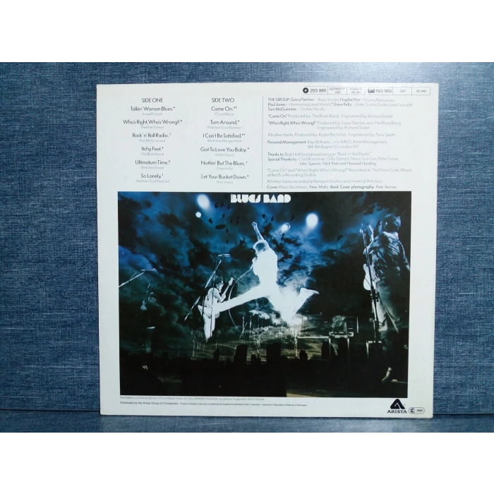 BLUES BAND ITCHY FEET MUSIC LP