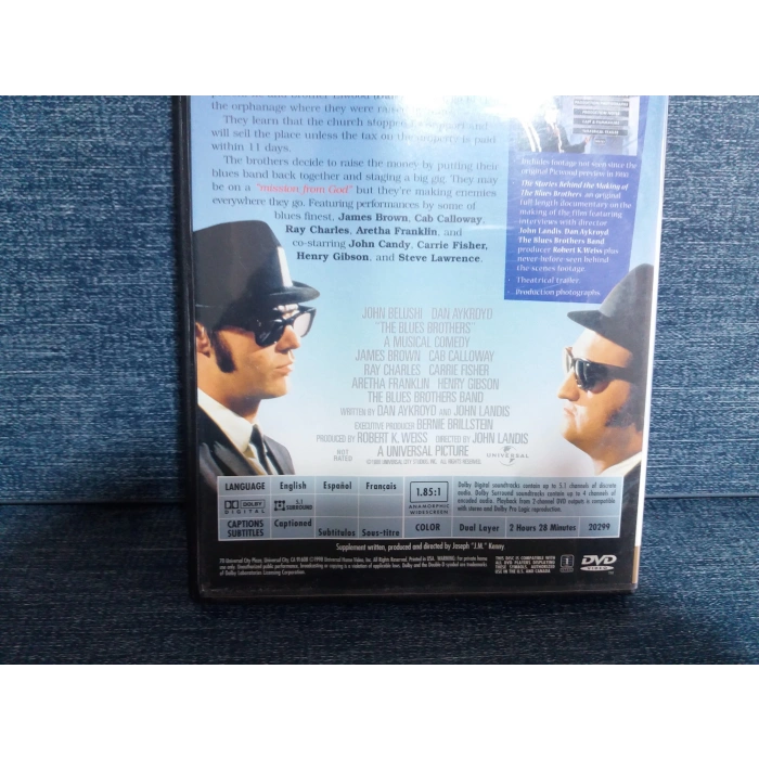 BLUES BROTHERS  DVD FİLM (İNGİLİZCE)