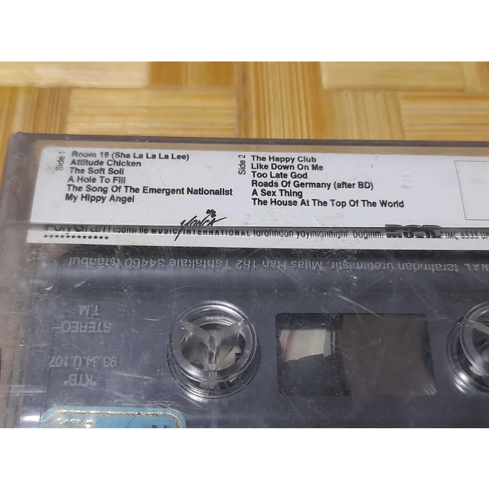 BOB GELDOF THE HAPPY CLUB  MÜZİK KASET