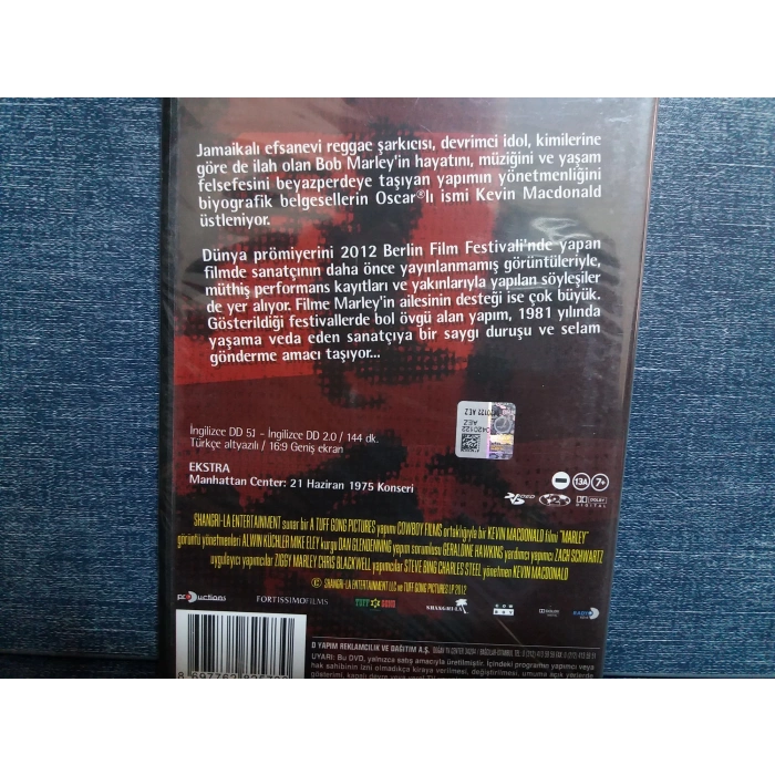 BOB MARLEY  DVD FİLM (SIFIR)