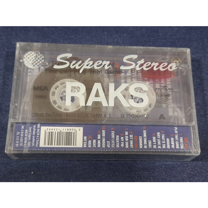 BOBBY BROWN TWO CAN PLAY THAT GAME MÜZİK KASET