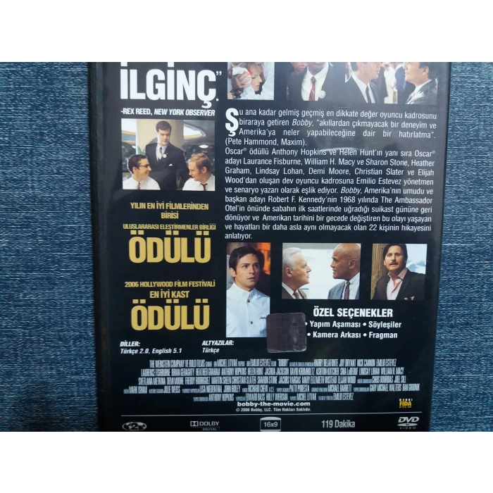 BOBBY  DVD FİLM
