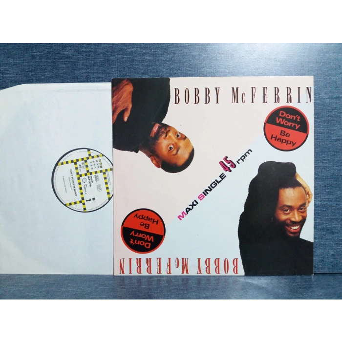 BOBBY McFERRIN DONT WORRY BE HAPPY  MAXI LP
