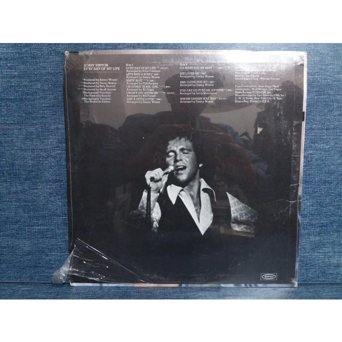 BOBBY VINTON EVRY DAY OF MY LIFE MUSIC LP (SIFIR)