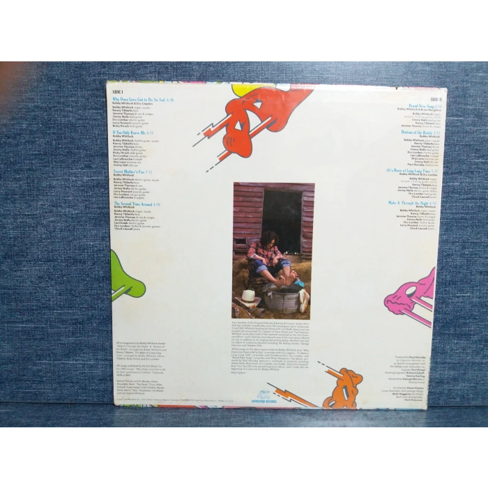 BOBBY WHITLOCK ROCK YOUR SOX OF MUSIC LP (SIFIR)