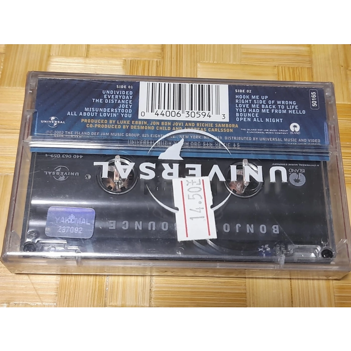 BON JOVI BOUNCE MÜZİK KASET