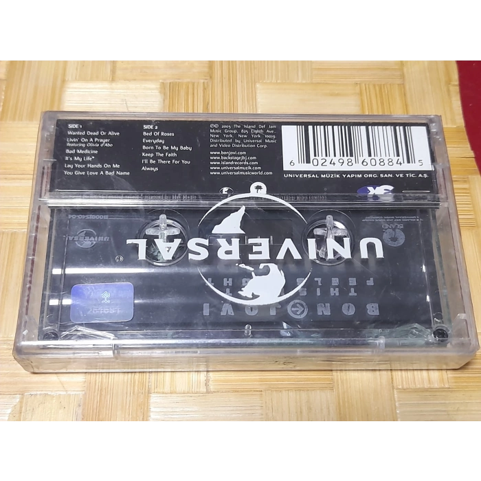 BON JOVI THIS LEFT FEELS RIGHT MÜZİK KASET