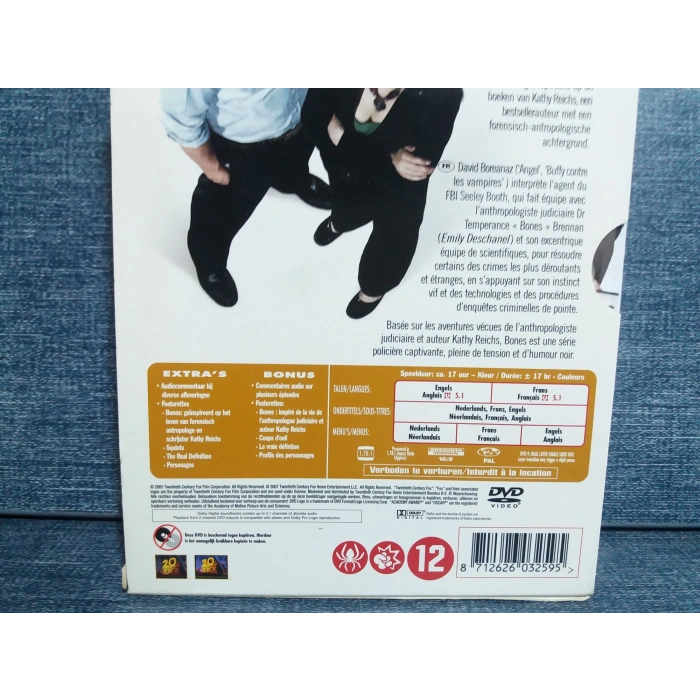 BONES SEASON ONE 6 DISK BOX DVD FİLM (İNGİLİZCE)