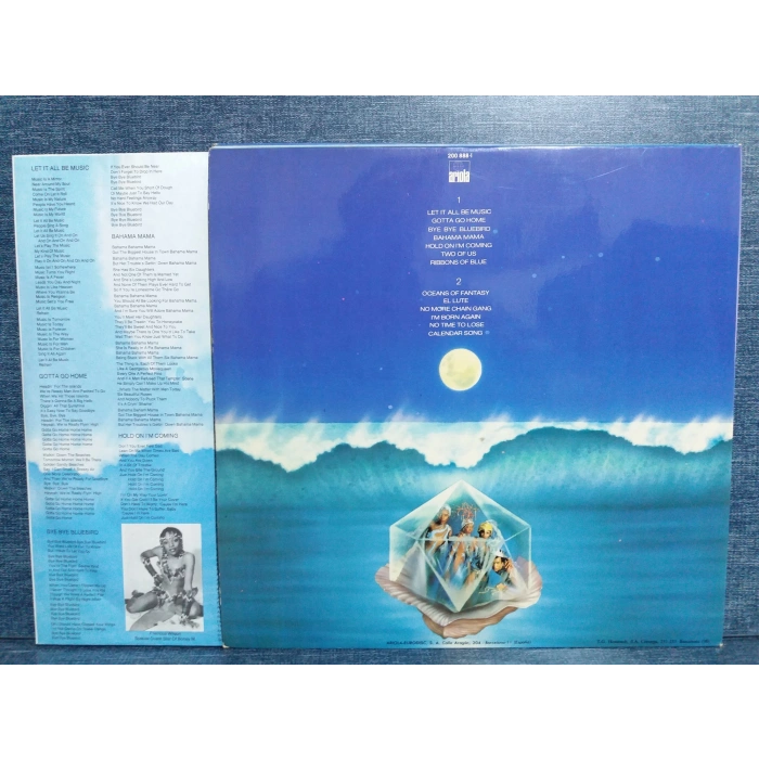 BONEY M OCEANS OF FANTASY MUSIC LP