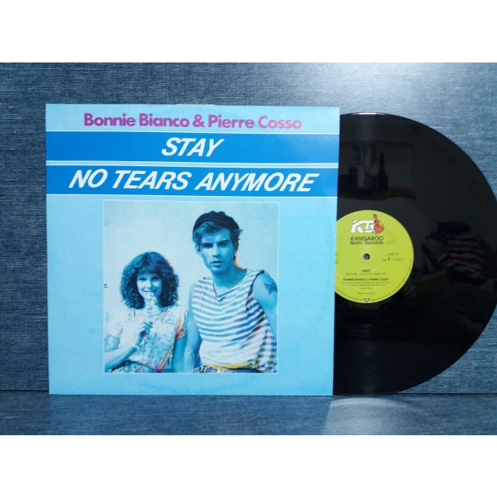BONNIE BIANCO PIERRE COSSO STAY NO TEARS  MAXI LP
