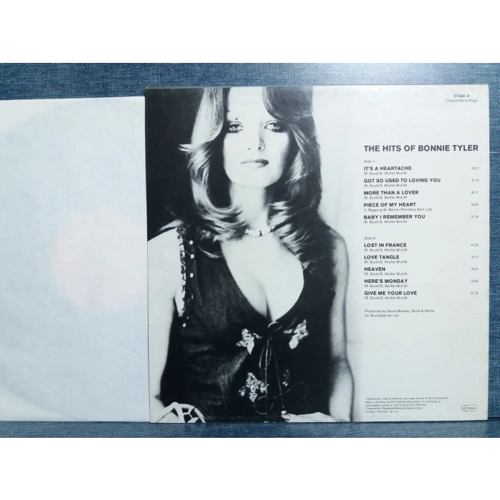 BONNIE TYLER THE HITS OF LP
