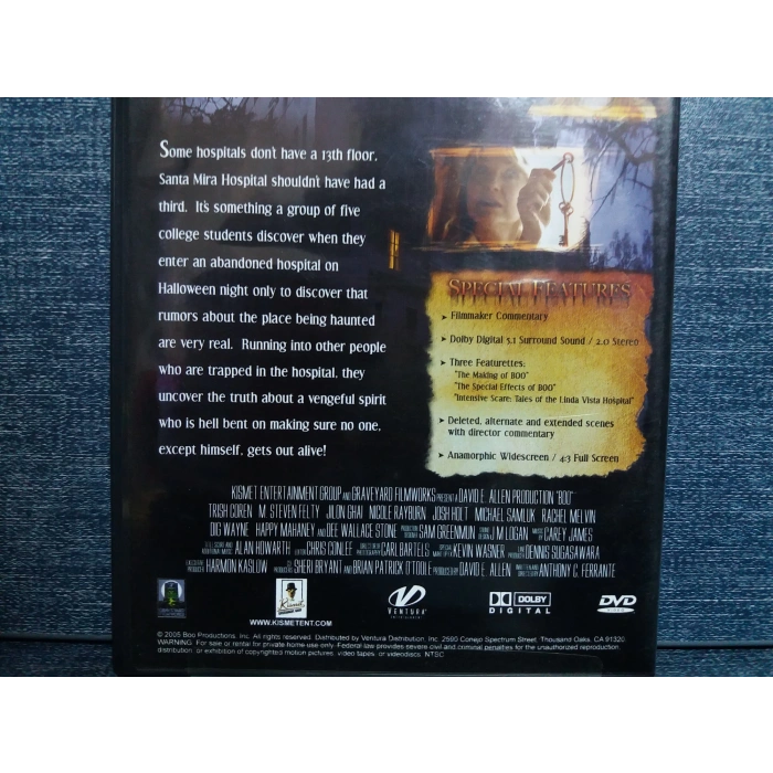 BOO DVD FİLM (İNGİLİZCE)