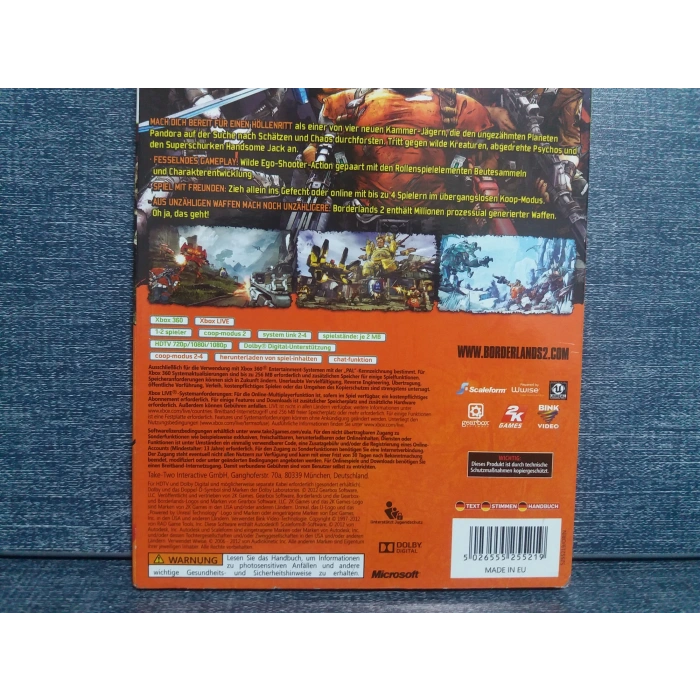 BORDERLANDS 2 XBOX 360 OYUN