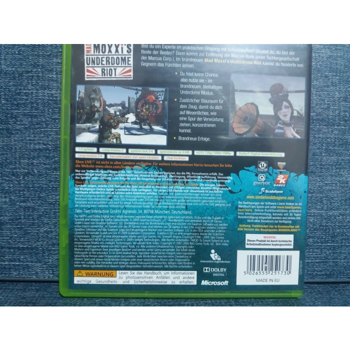 BORDERLANDS DOPPELPACK XBOX 360 OYUN