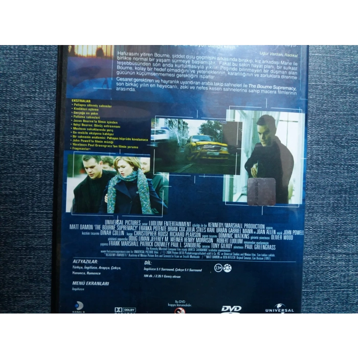 BOURNE MEDUSA DARBESİ DVD FİLM
