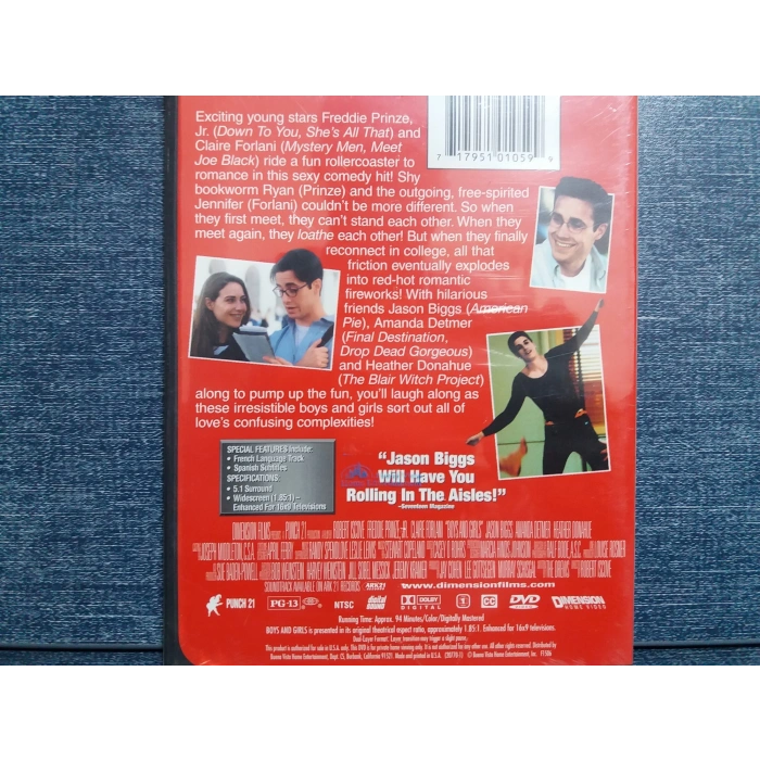 BOYS AND GIRLS  DVD FİLM (İNGİLİZCE-SIFIR)