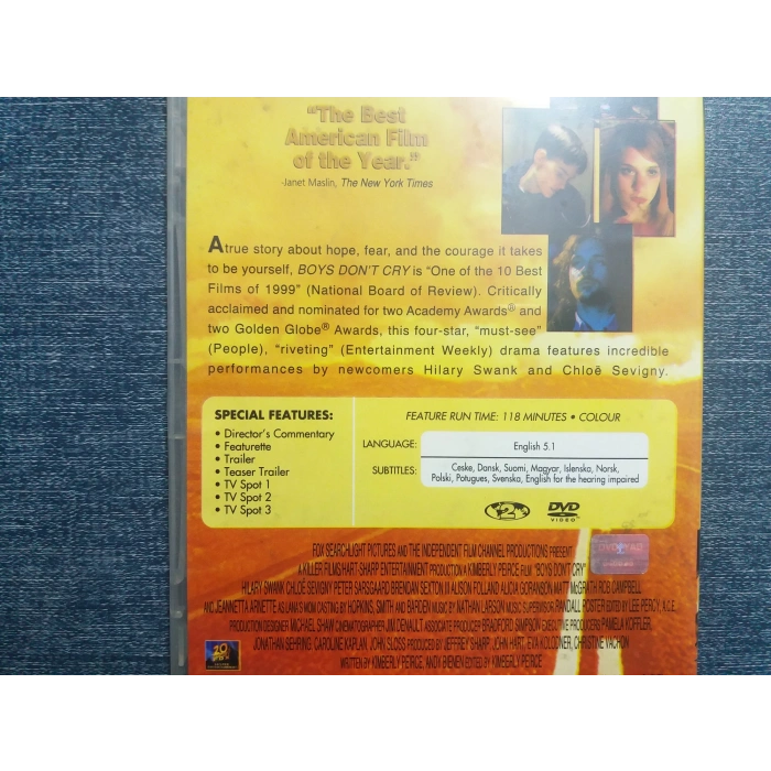 BOYS DONT CRY DVD FİLM (İNGİLİZCE)