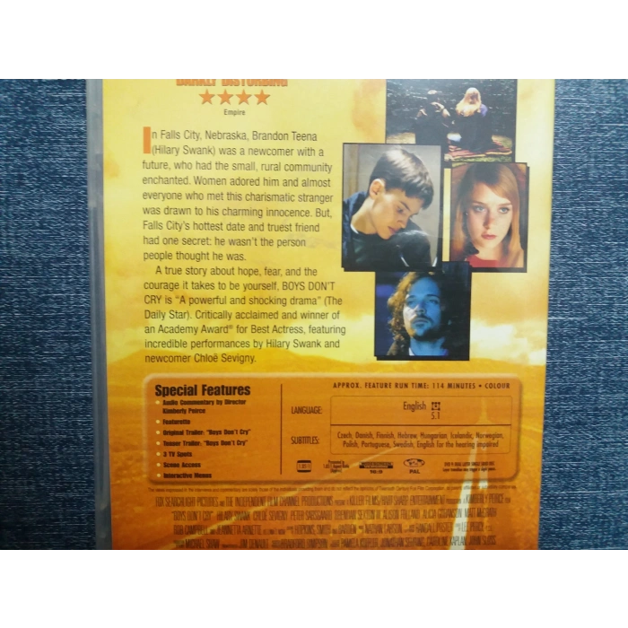 BOYS DONT CRY DVD FİLM (İNGİLİZCE)