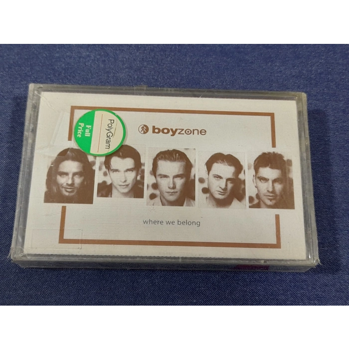 BOYZONE WHERE WE BELONG MÜZİK KASET