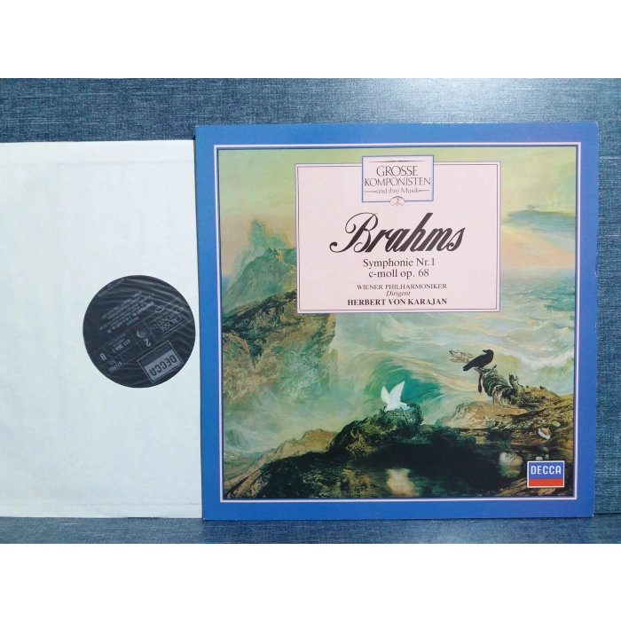 BRAHMS SYMPHONIE NR.1 KARAJAN LP