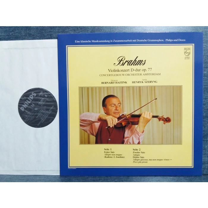 BRAHMS VIOLINKONZERT D-DUR HENRYK SZERYNG