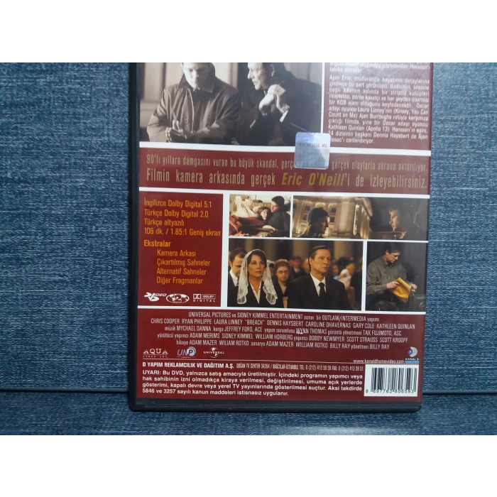 BREACH İHANET DVD FİLM