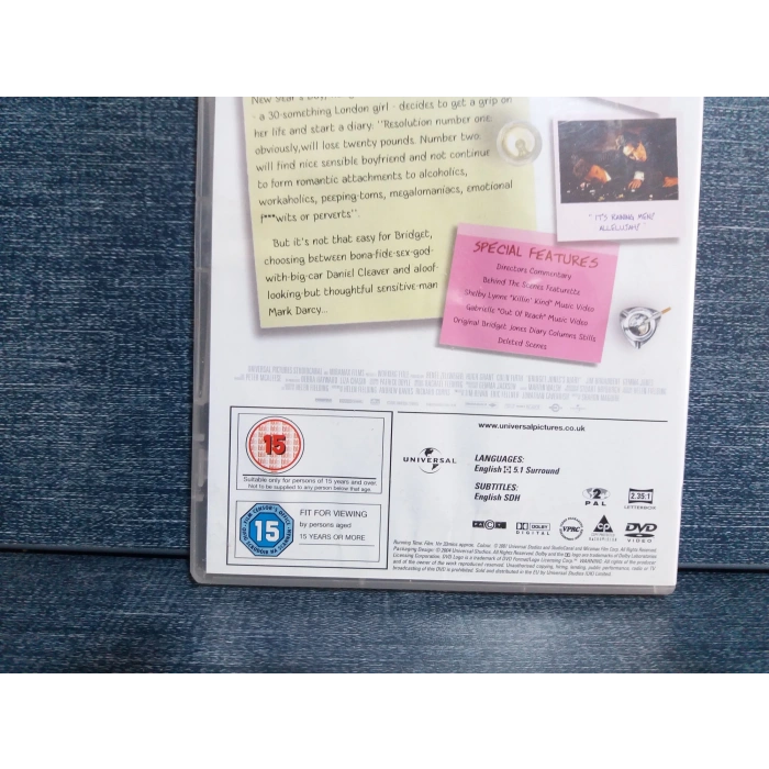 BRIDGET JONES DIARY DVD FİLM (İNGİLİZCE)