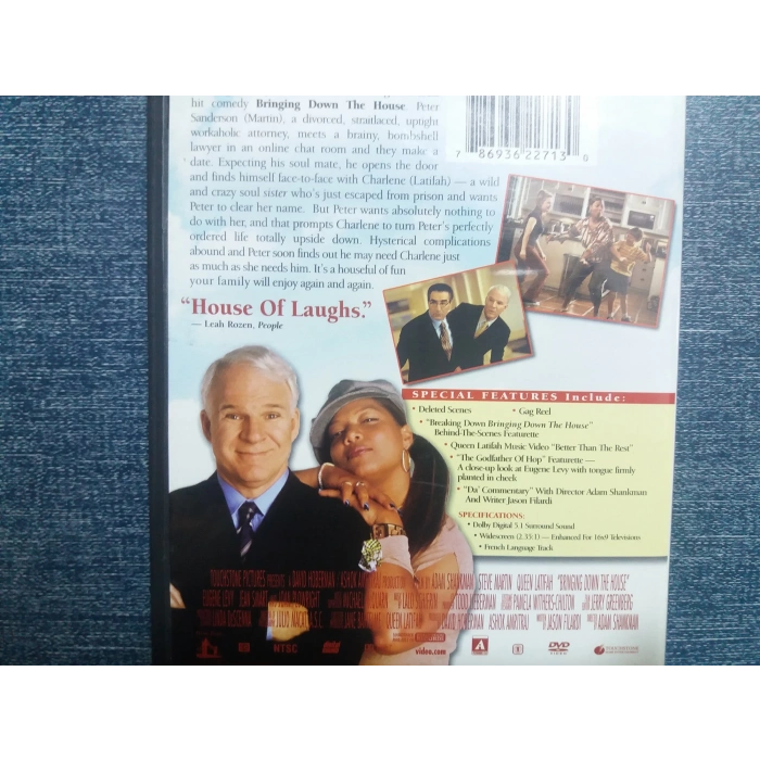BRINGING DOWN THE HOUSE DVD FİLM (İNGİLİZCE)