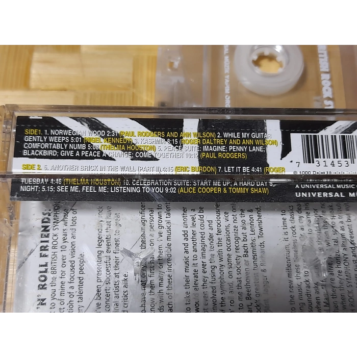 BRITISH ROCK  MÜZİK KASET