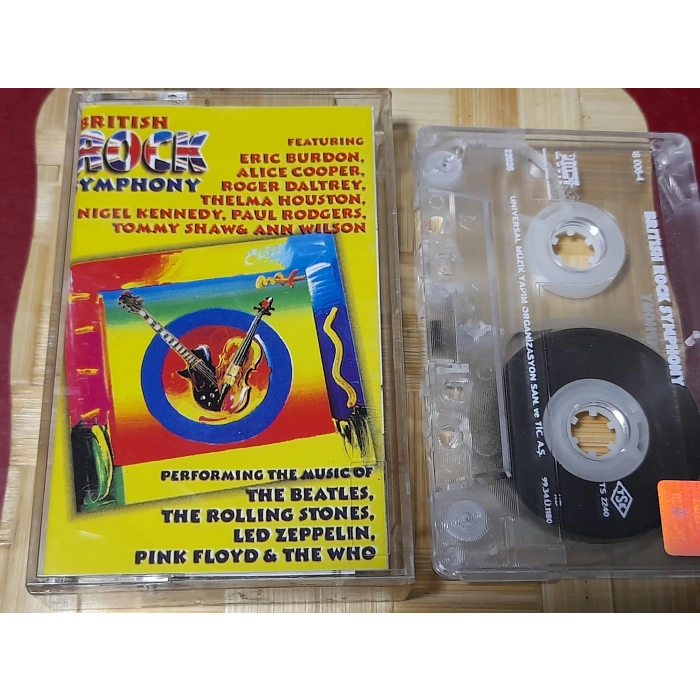 BRITISH ROCK  MÜZİK KASET