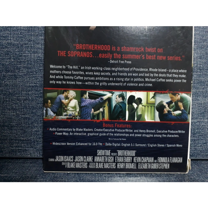 BROTHERHOOD 1.SEASON DVD FİLM BOX SET (İNGİLİZCE-3 DISK)