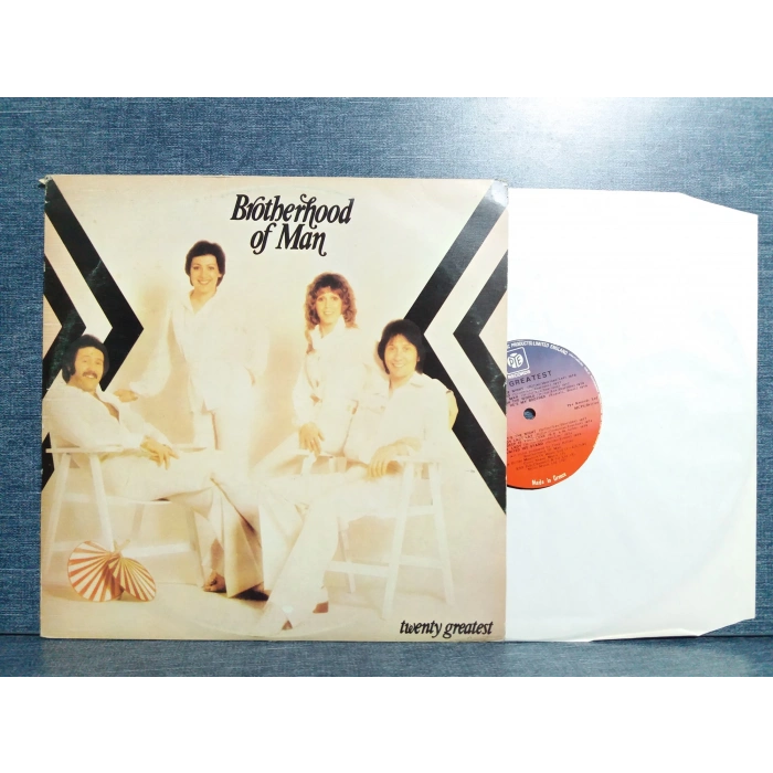 BROTHERHOOD OF MAN TWENTY GREATEST MUSIC LP
