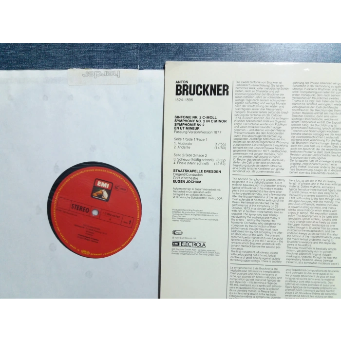 BRUCKNER SINFONIEN Nr.2 EUGEN JOCHUM