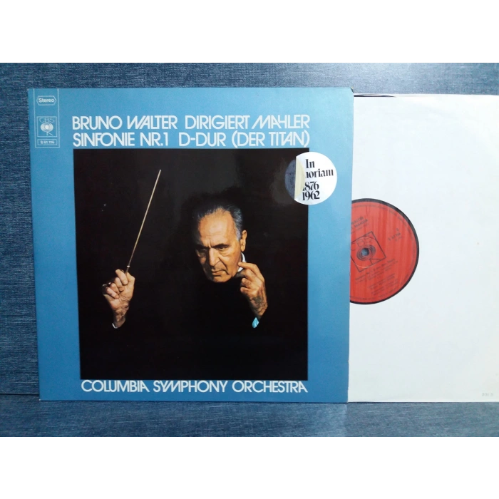 BRUNO WALTER SINFONIE Nr.1 DER TITAN MAHLER  LP