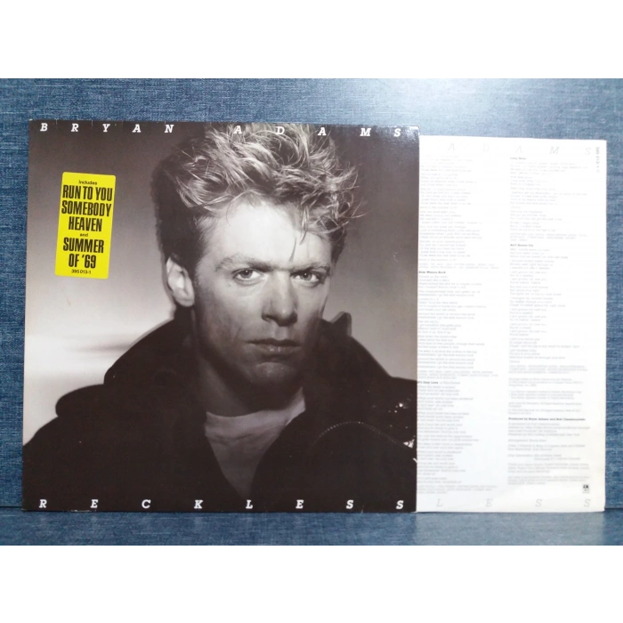 BRYAN ADAMS RECKLESS MUSIC LP