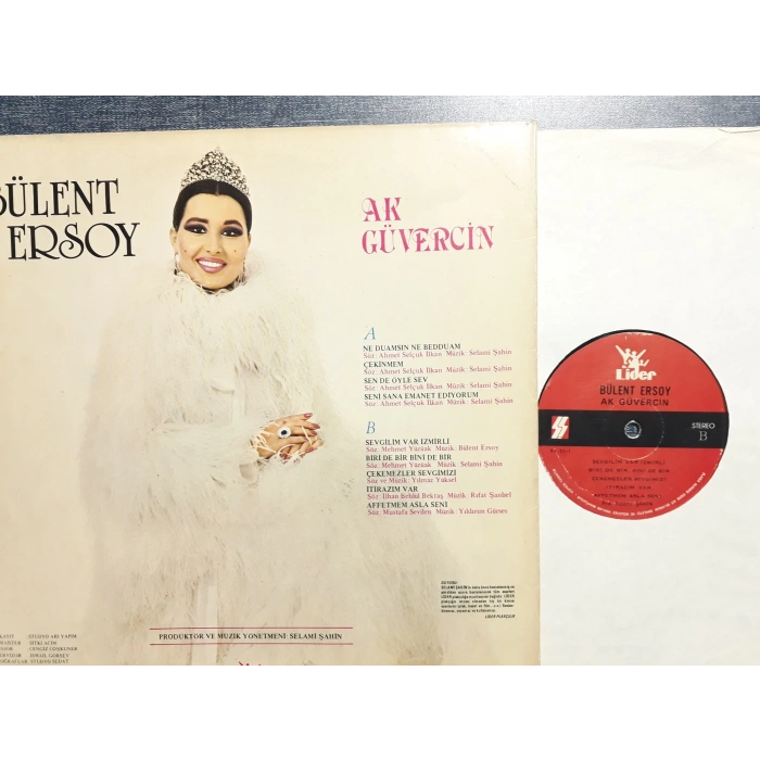 BÜLENT ERSOY AKGÜVERCİN PLAK