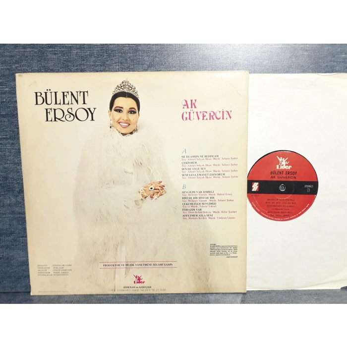 BÜLENT ERSOY AKGÜVERCİN PLAK