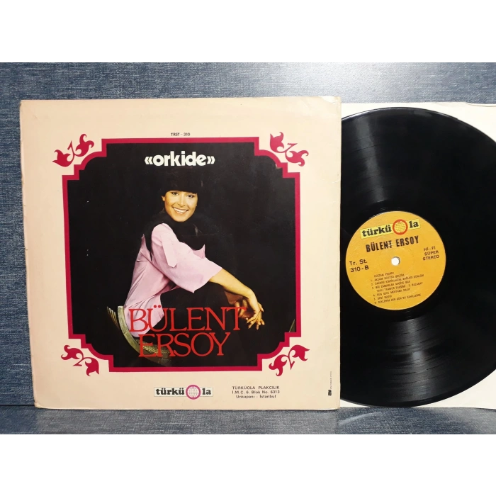 BÜLENT ERSOY ORKİDE PLAK