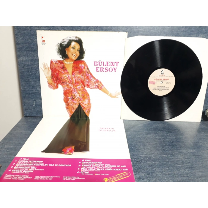 BÜLENT ERSOY SUSKUN DÜNYAM PLAK