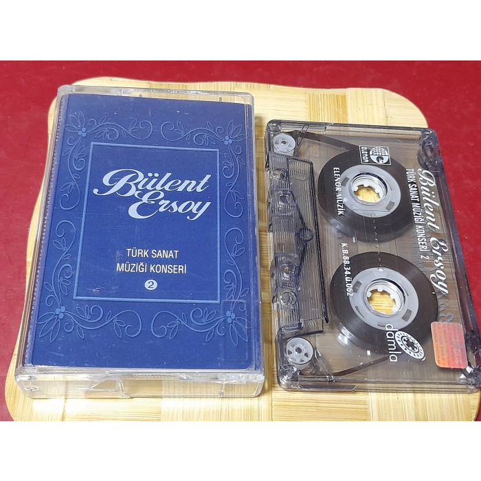 BÜLENT ERSOY TÜRK SANAT MÜZİĞİ KONSERİ MÜZİK KASET