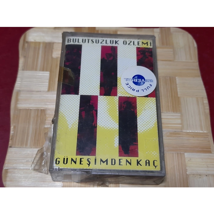 BULUTSUZLUK ÖZLEMİ GÜNEŞİMDEN KAÇ  MÜZİK KASET