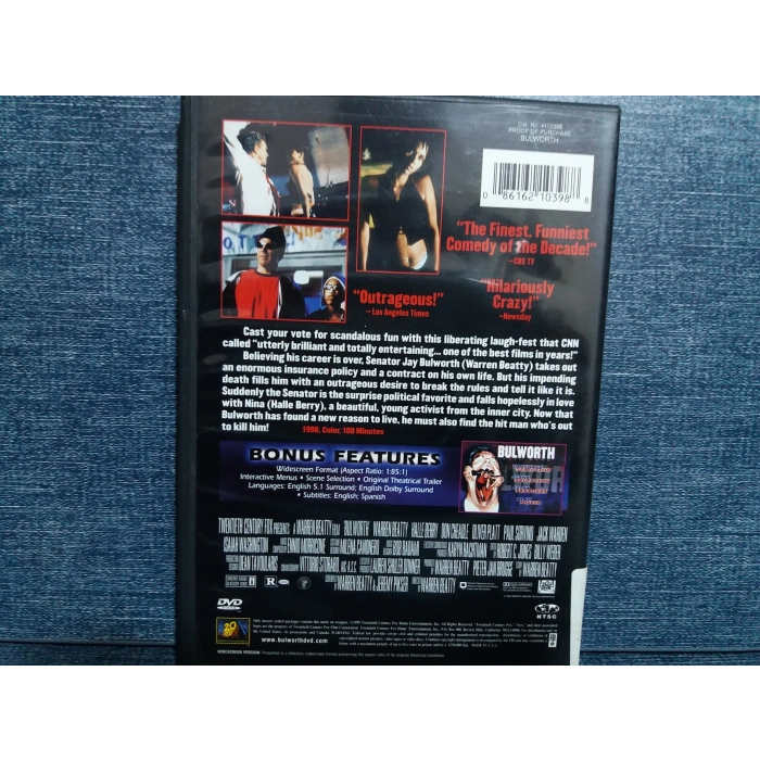 BULWORTH DVD FİLM (İNGİLİZCE)
