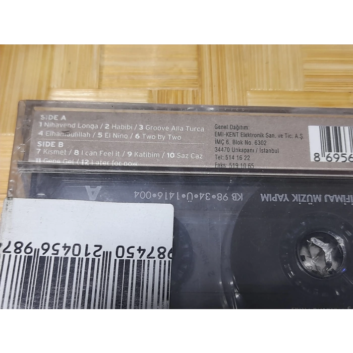 BURHAN ÖÇAL GROOVE ALLA TURCA MÜZİK KASET