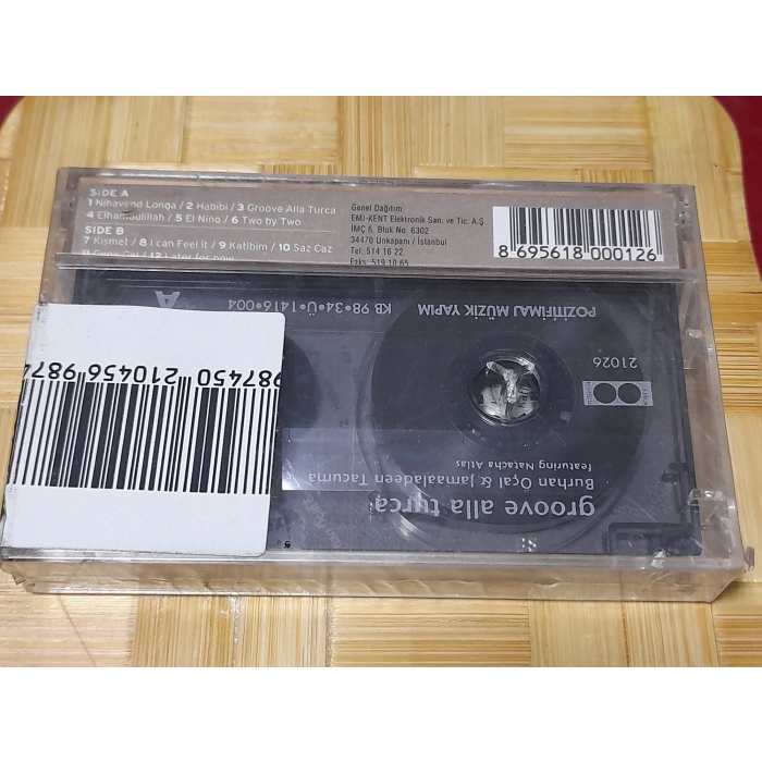 BURHAN ÖÇAL GROOVE ALLA TURCA MÜZİK KASET