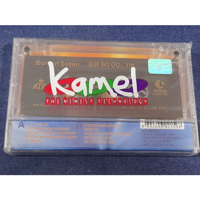 BURHAN ŞEŞEN BİR İKİ ÜÇ TIP  MÜZİK KASET