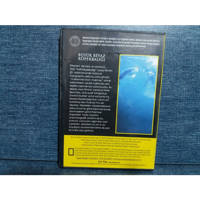 BÜYÜK BEYAZ KÖPEKBALIĞI DVD FİLM