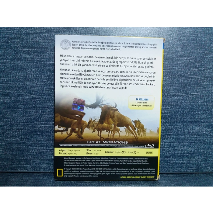 BÜYÜK GÖÇLER BLU-RAY FİLM BELGESEL (2 DISK)