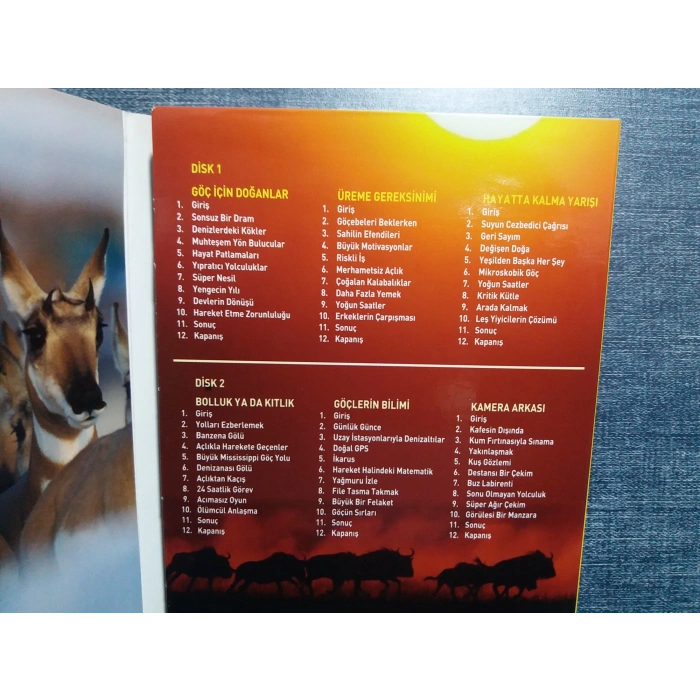 BÜYÜK GÖÇLER BLU-RAY FİLM BELGESEL (2 DISK)